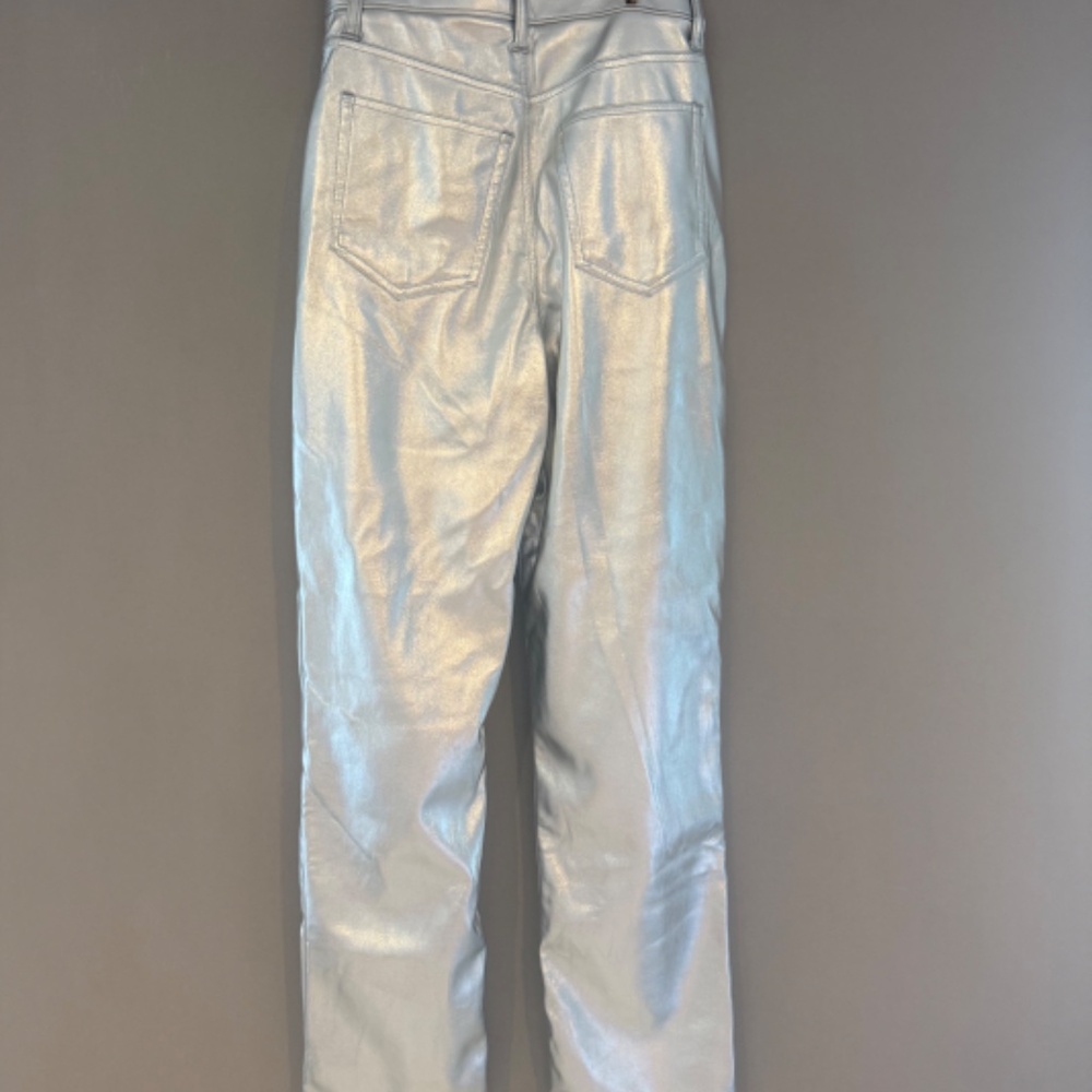 Abercrombie & Fitch Silver High Rise Jeans - Picture 7 of 8